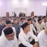 Kadinkes Ogan ilir Bersama Bupati Hadiri acara safari Ramadhan